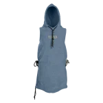 48210-7097_Poncho_Mini_Grom_01_steelblue_front