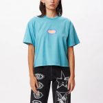 Obey Gum logo custon Crop T-shirt