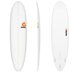 TORQ TET 7'8 FUN V + WHITE + PINLINE