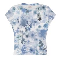 Deha T-shirt Yoga Stampata in Jersey Fiammato