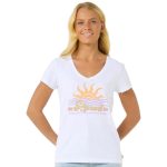 RipCurl T-Shirt Collo V di Cala